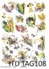 papel para scrapbooking TAG0108